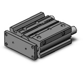 SMC MGPM40TN-75Z-M9NWSDPC mgp-z cylinder, GUIDED CYLINDER