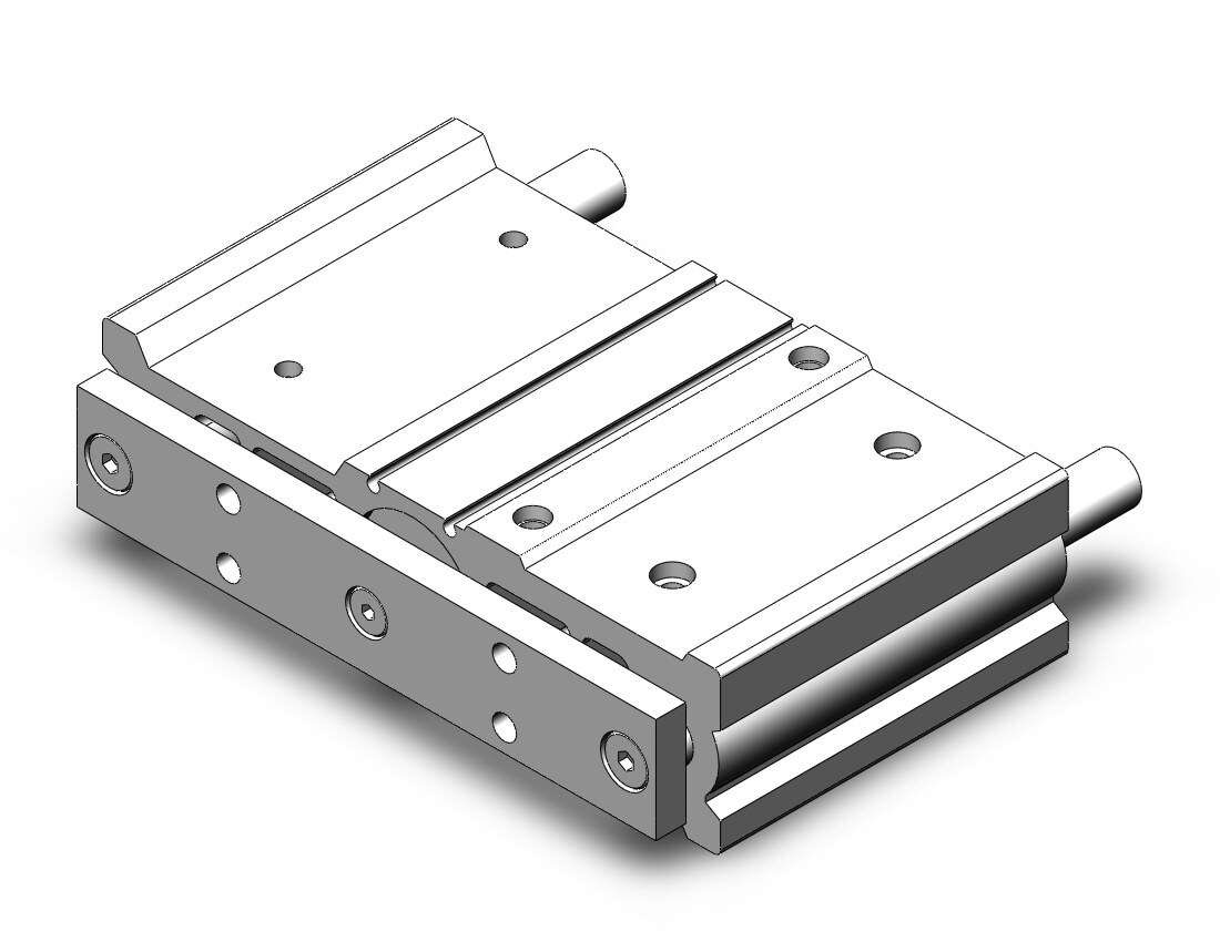 SMC MGPWA40-75 mgpw, wide type, compact, GUIDED CYLINDER, WIDE TYPE