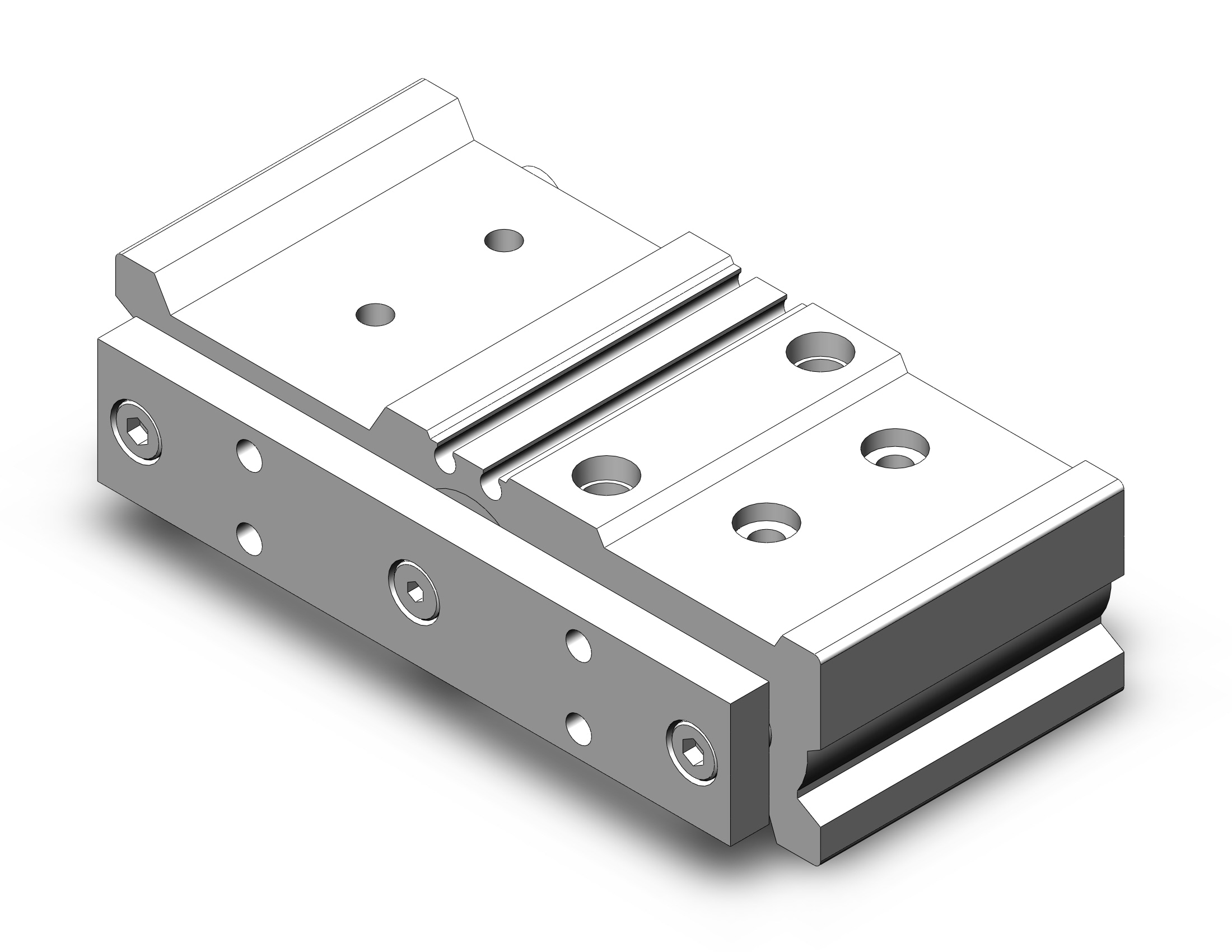 SMC MGPWL20-25 mgpw, wide type, compact, GUIDED CYLINDER, WIDE TYPE