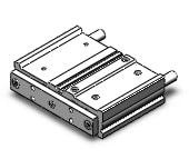 SMC MGPWL25TN-75 mgpw, wide type, compact, GUIDED CYLINDER, WIDE TYPE