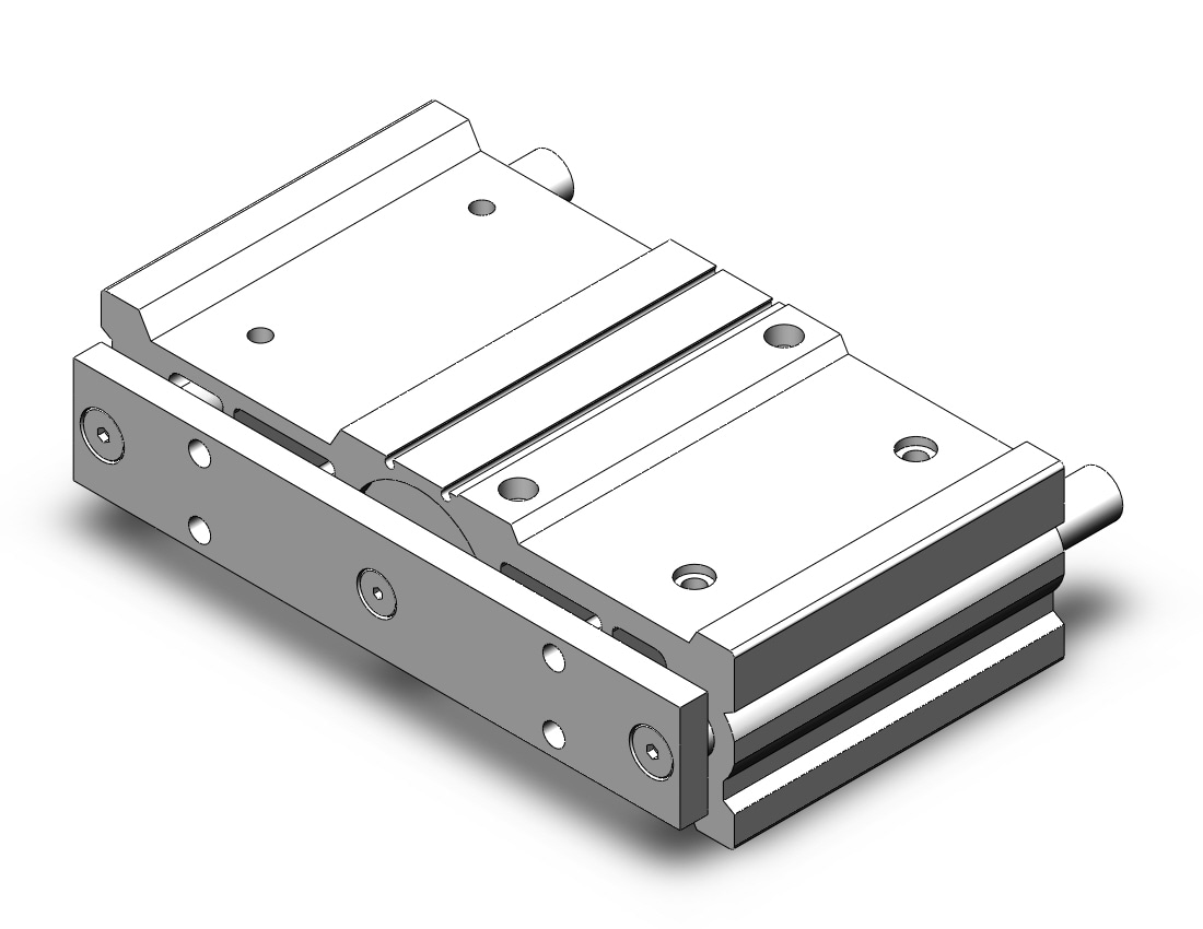 SMC MGPWL63-100 mgpw, wide type, compact, GUIDED CYLINDER, WIDE TYPE