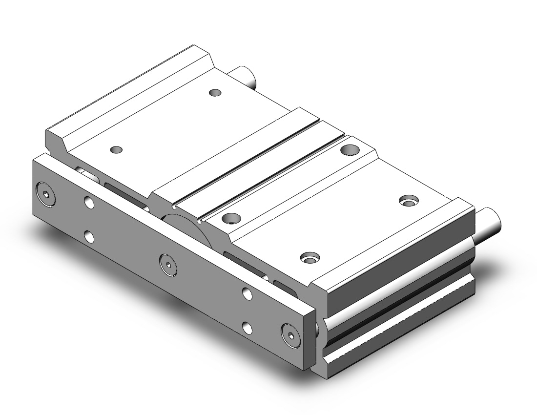 SMC MGPWL63TN-100 mgpw, wide type, compact, GUIDED CYLINDER, WIDE TYPE