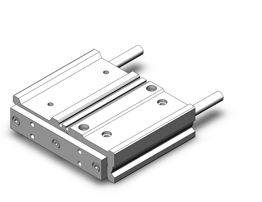 SMC MGPWM20TN-75 mgpw, wide type, compact, GUIDED CYLINDER, WIDE TYPE