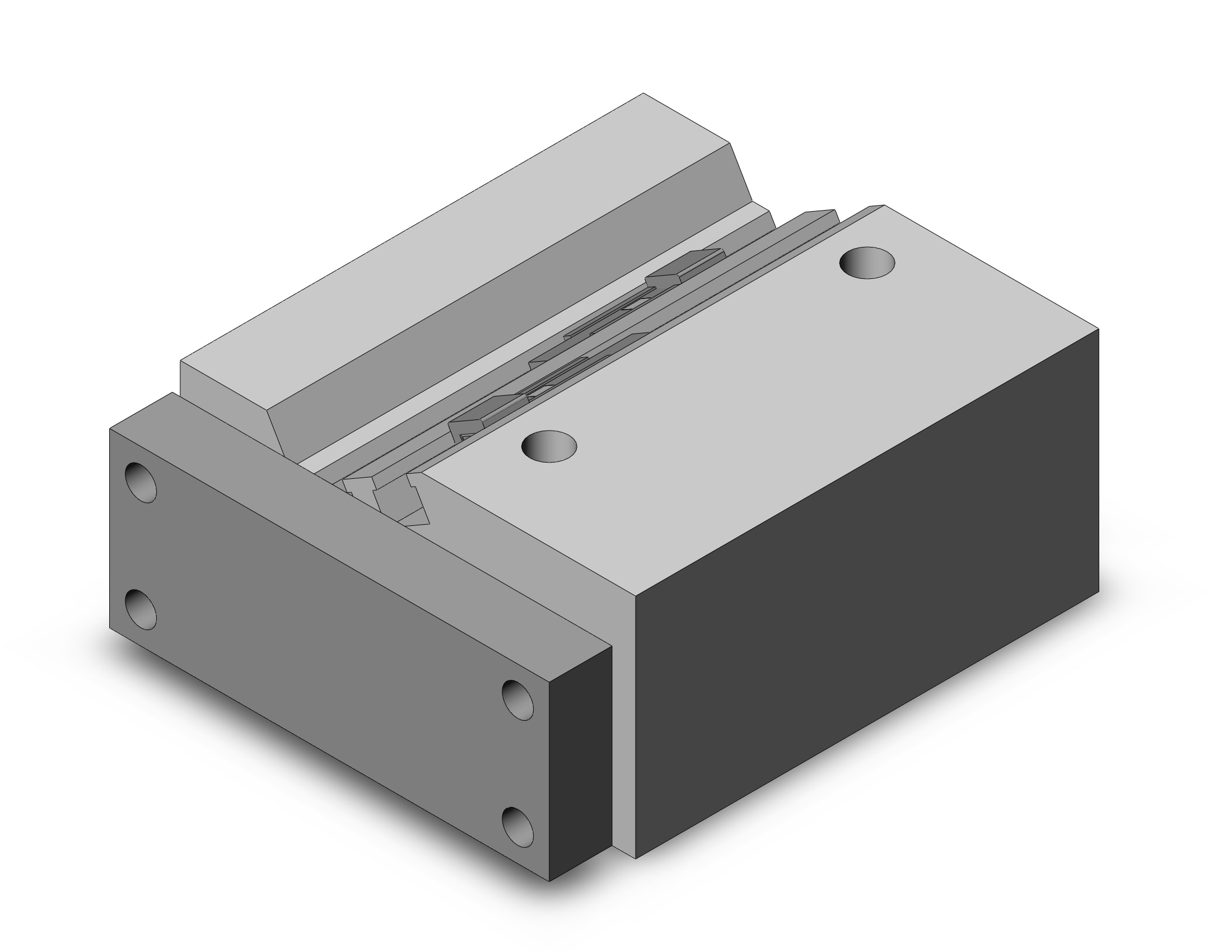 SMC MGQL12-25-M9BSAPC compact guide cylinder, mgq, GUIDED CYLINDER