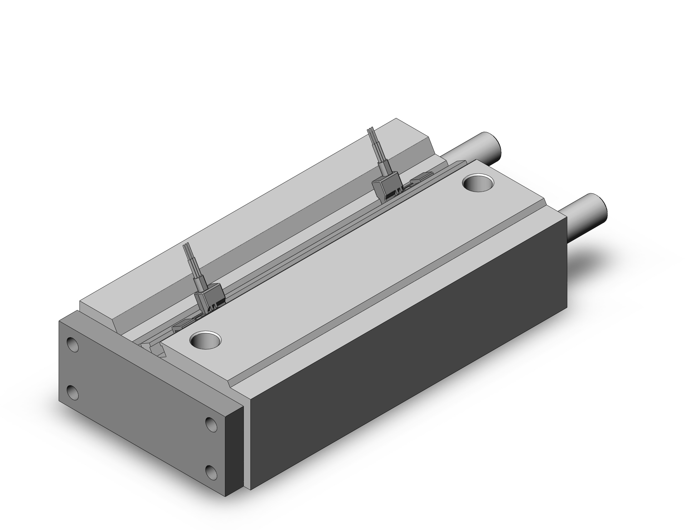 SMC MGQL20TF-100-M9PWVSDPC compact guide cylinder, mgq, GUIDED CYLINDER