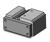 SMC MGQM16-10-M9PS compact guide cylinder, mgq, GUIDED CYLINDER