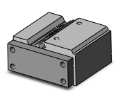 SMC MGQM16-20-M9PWL compact guide cylinder, mgq, GUIDED CYLINDER