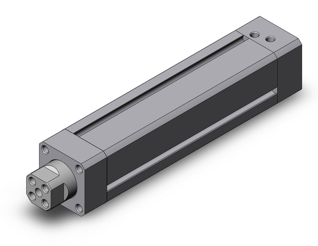 SMC MGZ20-100 cyl, guide, dbl power, MGZ GUIDED CYL, DBL POWER