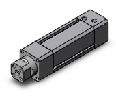 SMC MGZ50TN-100 cyl, guide, dbl power, MGZ GUIDED CYL, DBL POWER