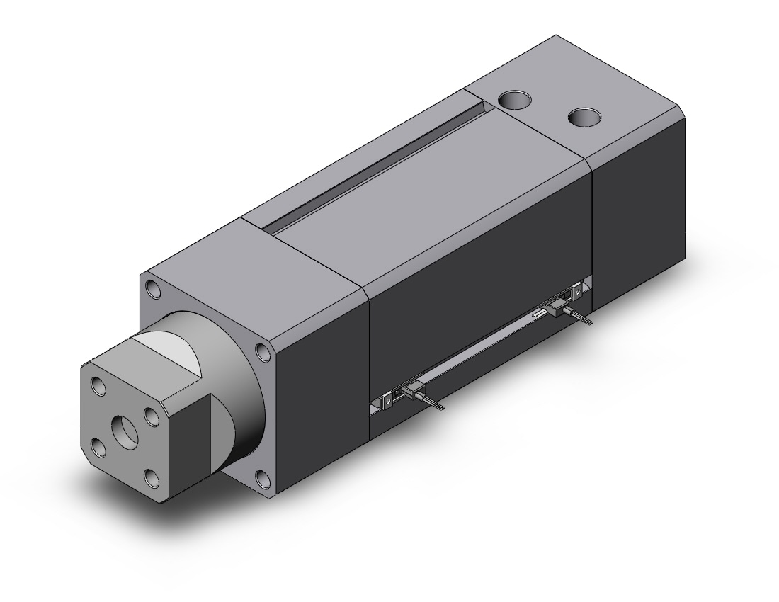 SMC MGZ63TF-75-M9PVSAPC non-rotating double power cylinder, GUIDED CYLINDER