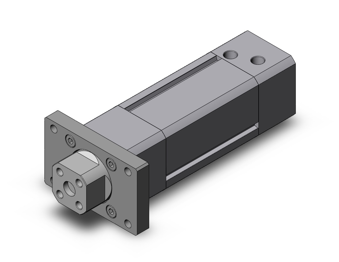 SMC MGZF50Z-75 cyl, guide, dbl power, MGZ GUIDED CYL, DBL POWER