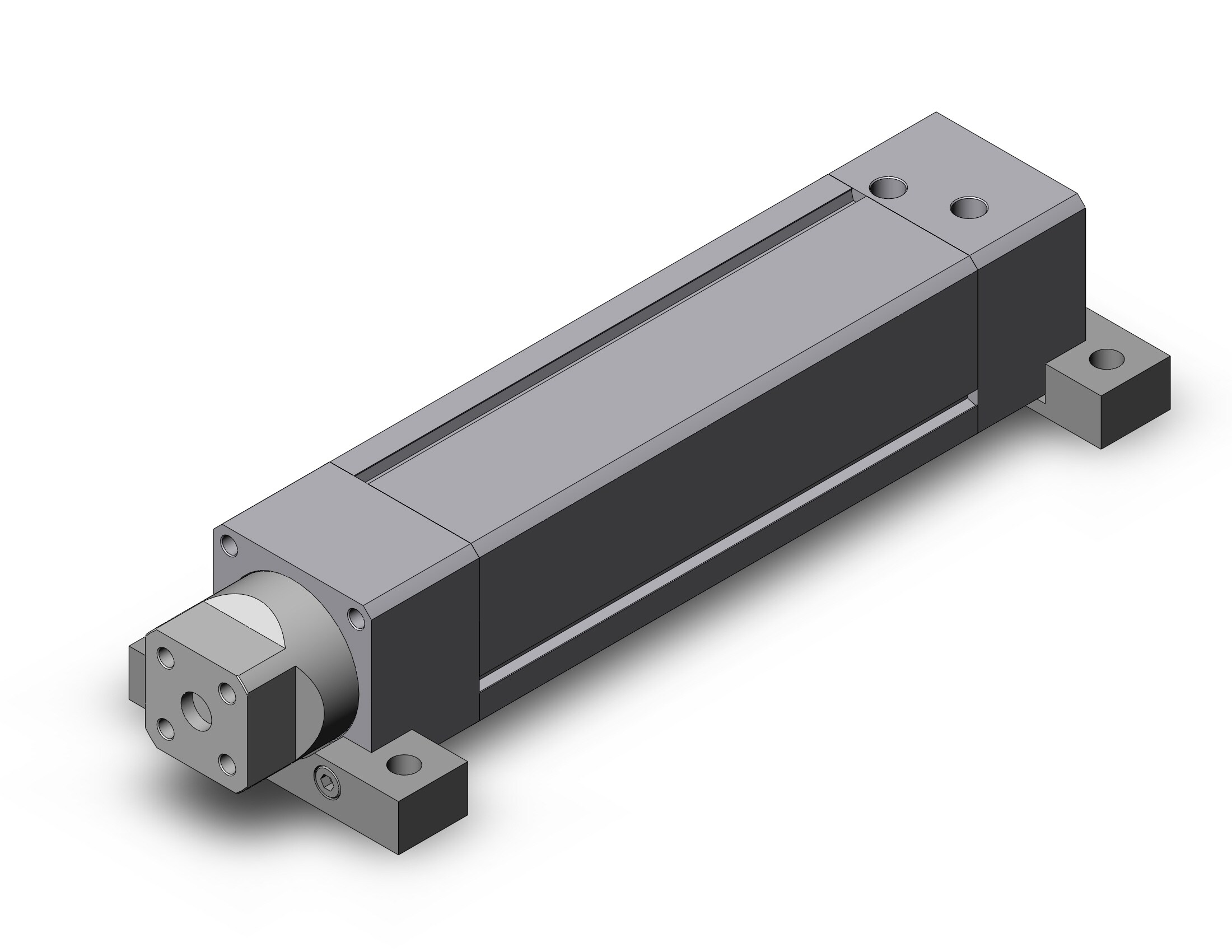 SMC MGZL63-200 cyl, guide, dbl power, MGZ GUIDED CYL, DBL POWER