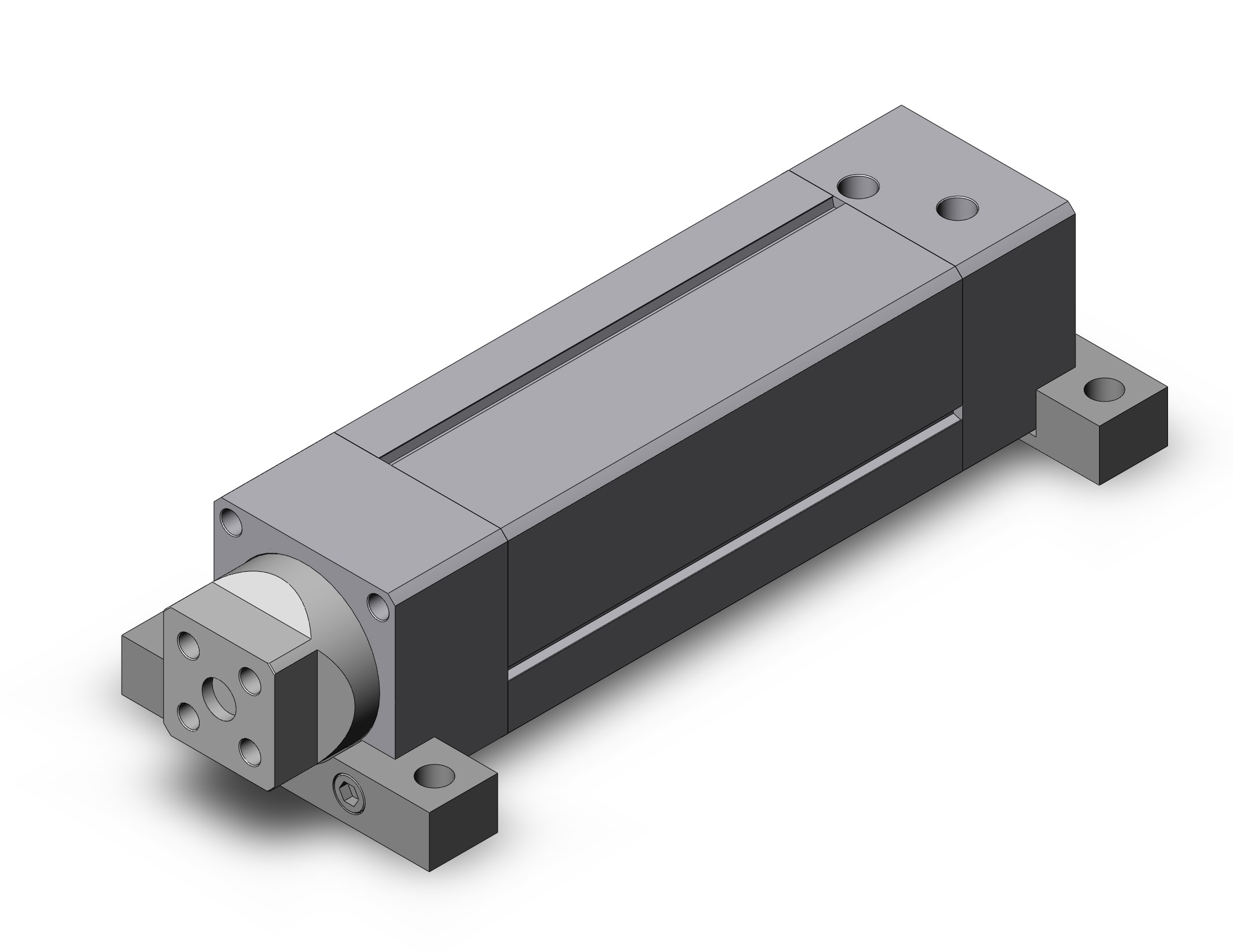 SMC MGZL80TNZ-200 cyl, guide, dbl power, MGZ GUIDED CYL, DBL POWER