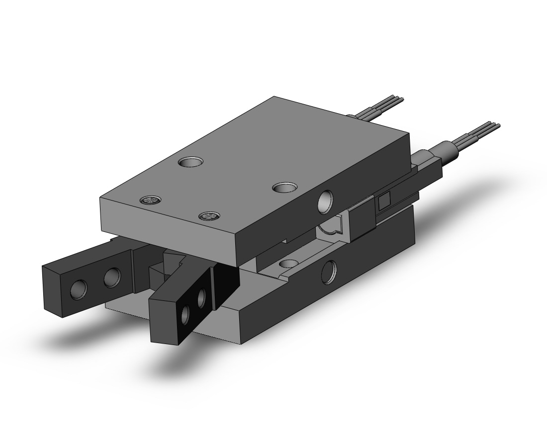 SMC MHC2-10S-M9N gripper, angular, sgl acting, MHC/MHC2 GRIPPERS