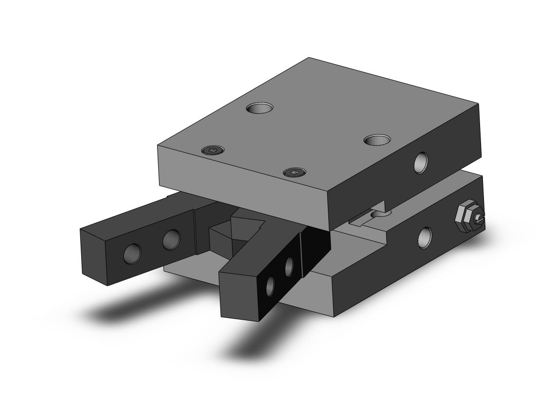 SMC MHC2-25D-M9BVZS gripper angular standard type, MHC/MHC2 GRIPPERS