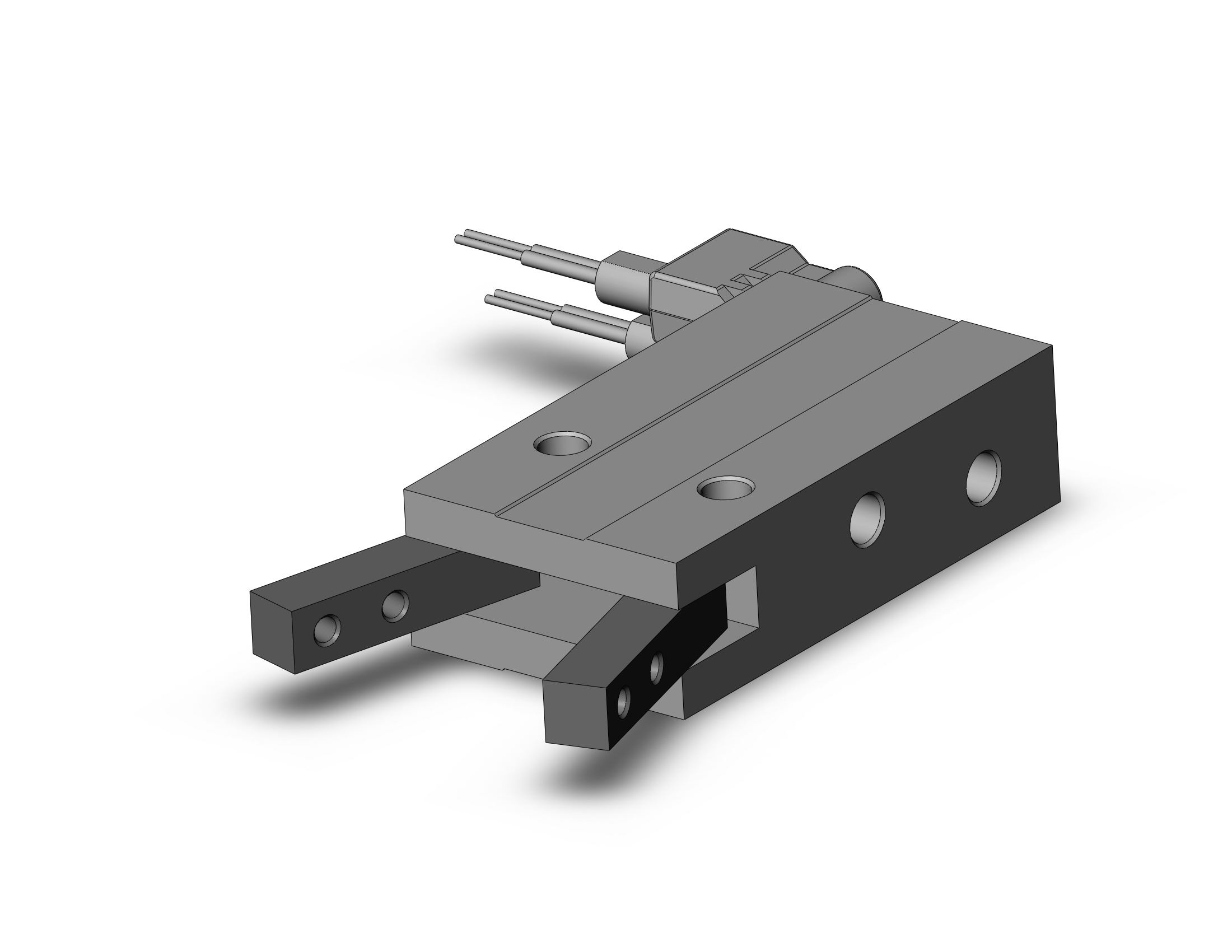 SMC MHC2-6S-M9BVL gripper angular standard type, MHC/MHC2 GRIPPERS