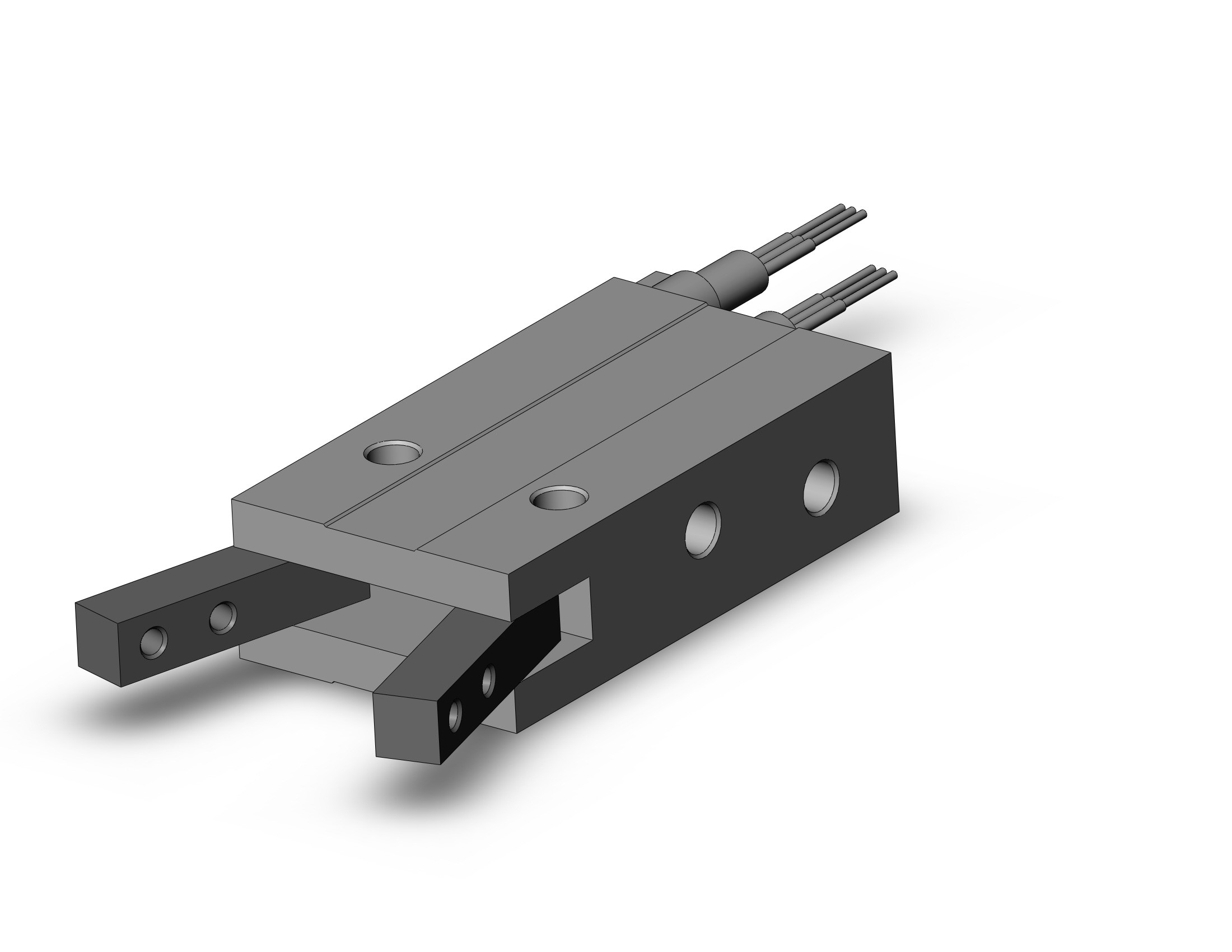 SMC MHC2-6S-M9PZ gripper, angular, sgl acting, MHC/MHC2 GRIPPERS