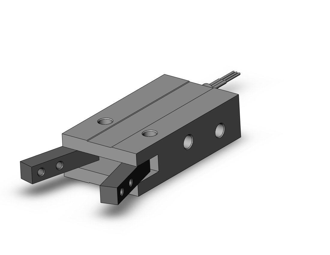 SMC MHC2-6S-M9PZS gripper, angular, sgl acting, MHC/MHC2 GRIPPERS