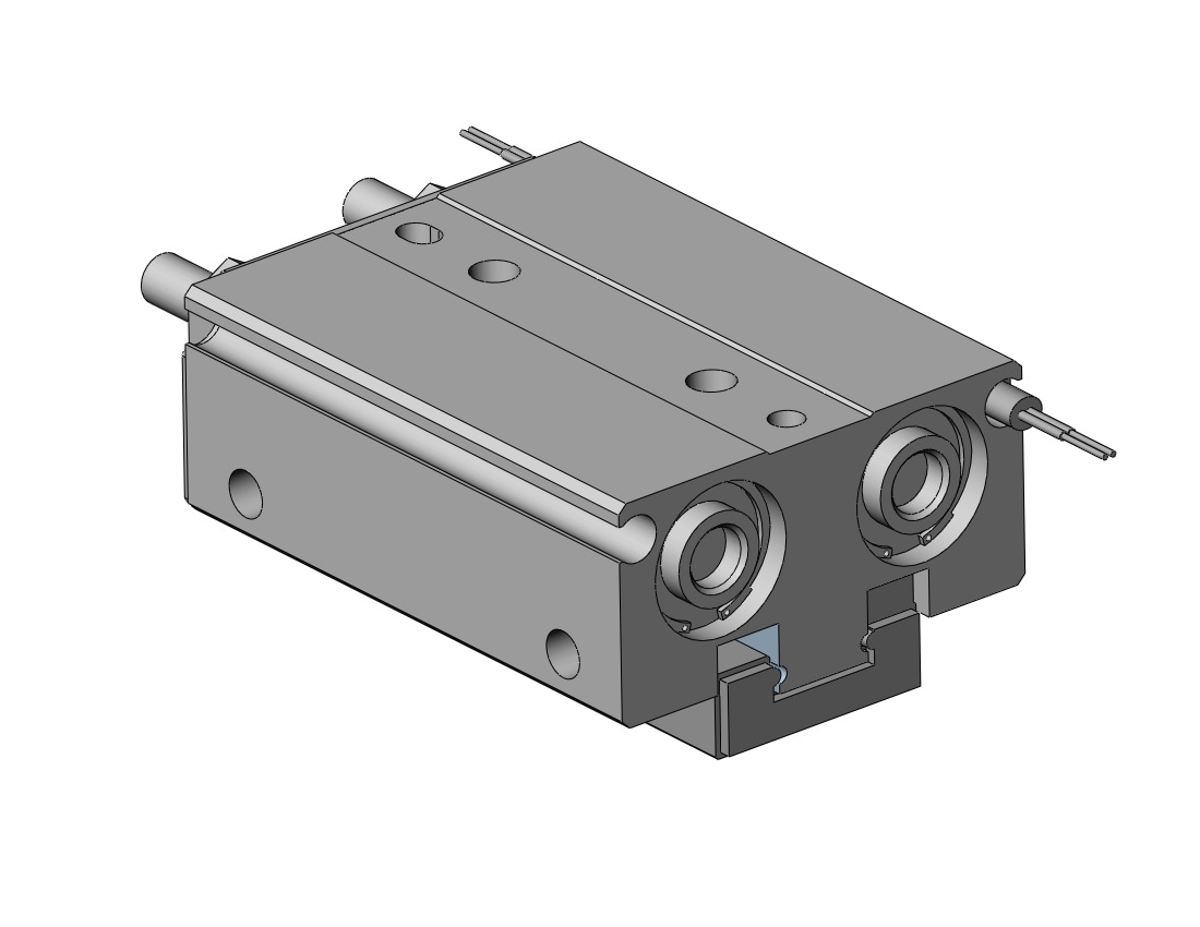 SMC MHF2-12D-M9B-X83A1 gripper, low-profile, MHF2 GRIPPERS