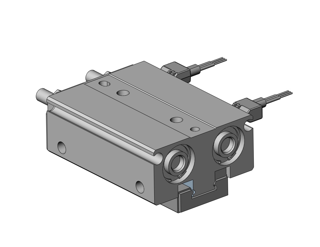 SMC MHF2-12D-M9PV-X83A1 cylinder, mhf2, low profile air gripper, GRIPPER