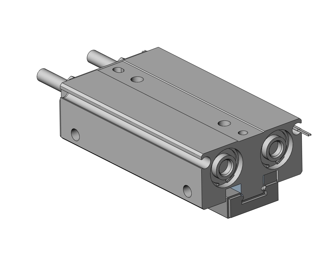 SMC MHF2-12D1-M9BSBPC-X83A2 cylinder, mhf2, low profile air gripper, GRIPPER