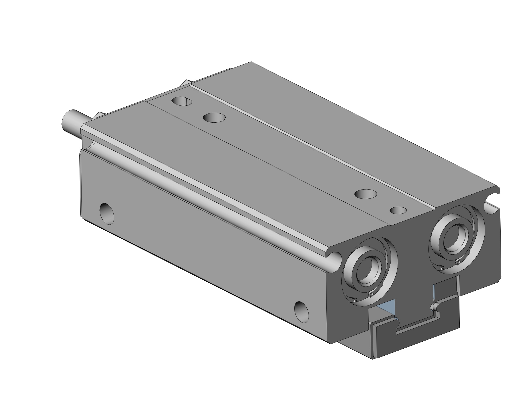 SMC MHF2-12D1-X83B1 cylinder, mhf2, low profile air gripper, GRIPPER