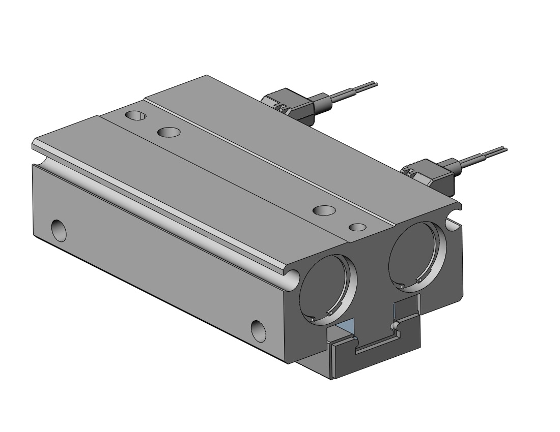 SMC MHF2-12D1R-M9BVZ cylinder, mhf2, low profile air gripper, GRIPPER