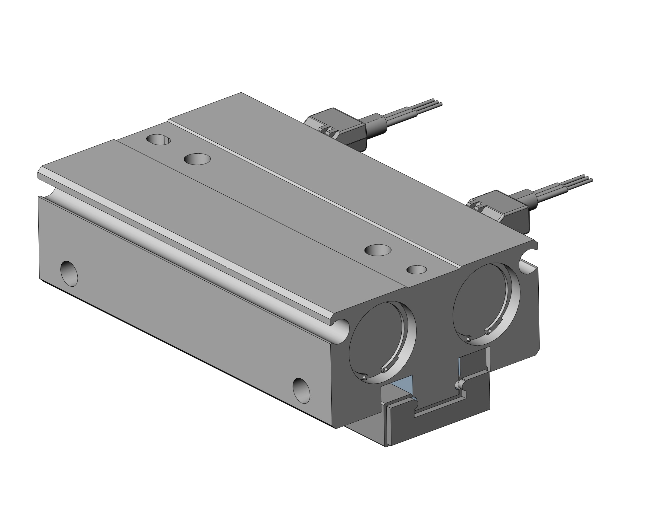 SMC MHF2-12D1R-M9PWVSAPC gripper, low-profile w/auto-sw, MHF2 GRIPPERS