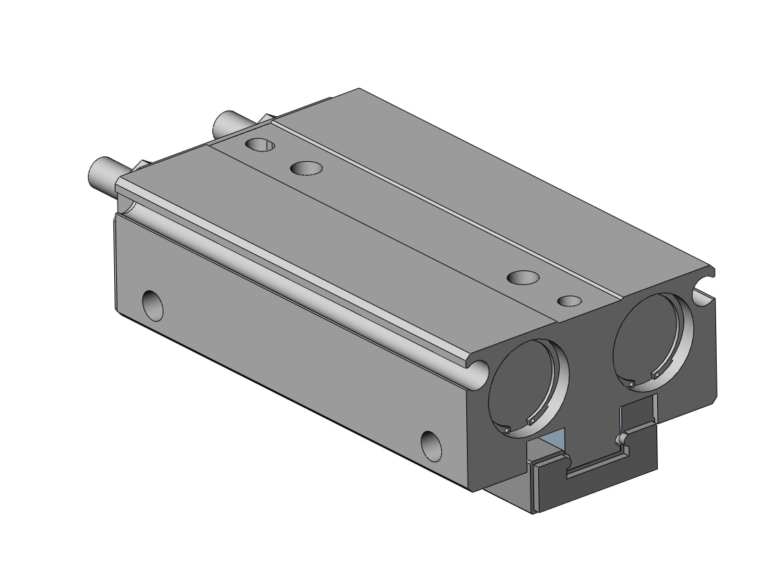 SMC MHF2-12D1R-X83A1 gripper, low-profile, MHF2 GRIPPERS