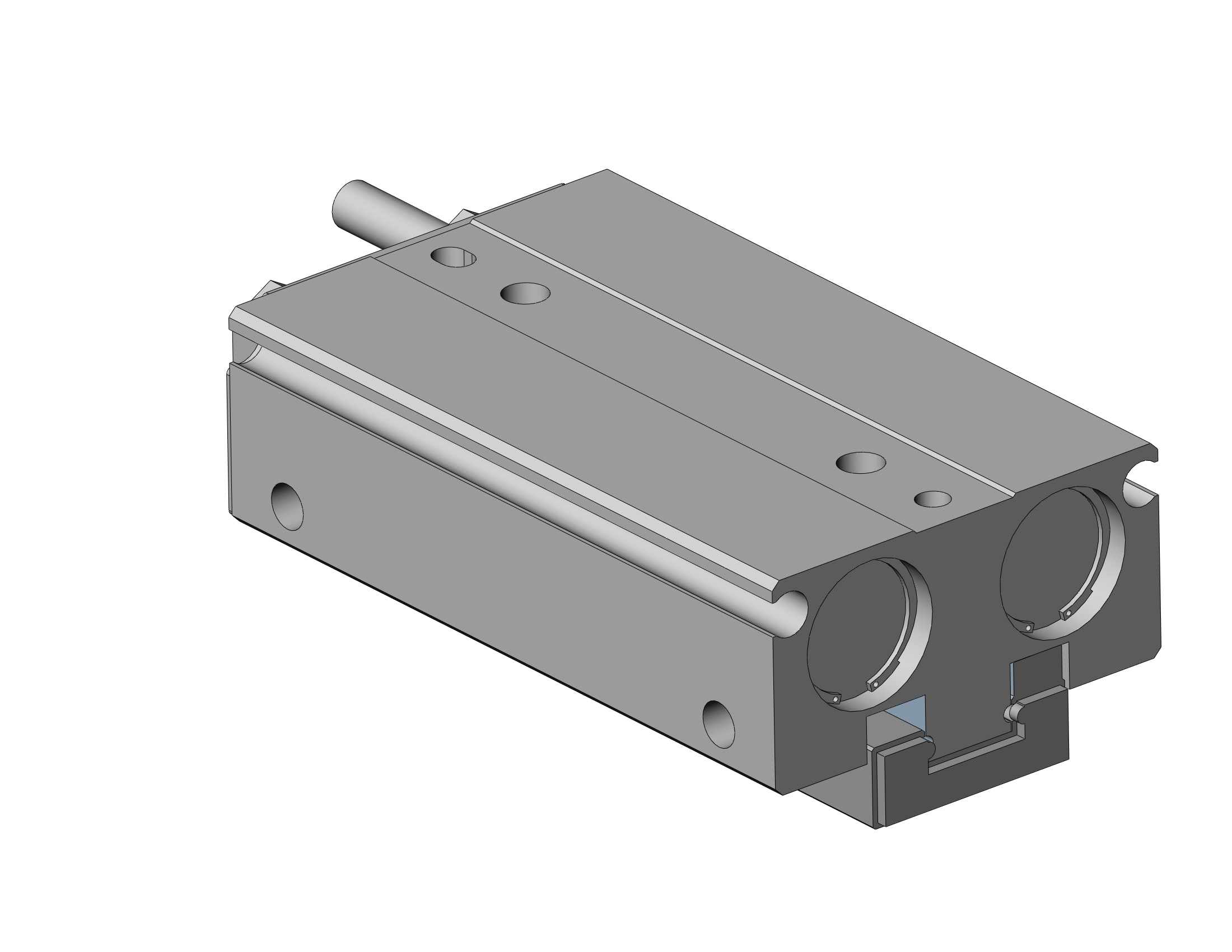 SMC MHF2-12D1R-X83C2 gripper, low-profile, MHF2 GRIPPERS