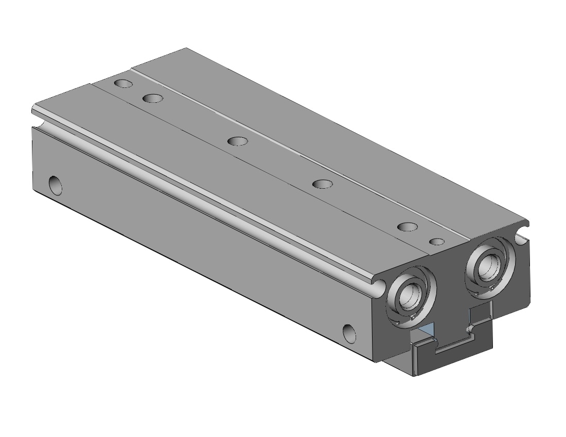 SMC MHF2-12D2-M9BL gripper, low-profile w/auto-sw, MHF2 GRIPPERS