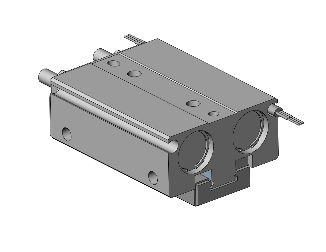 SMC MHF2-12DR-M9PL-X83A1 cylinder, mhf2, low profile air gripper, GRIPPER