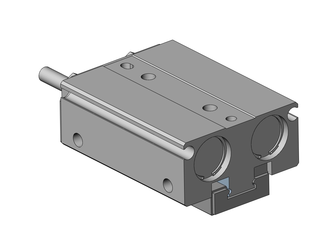 SMC MHF2-12DR-X83B2 gripper, low profile, MHF2 GRIPPERS