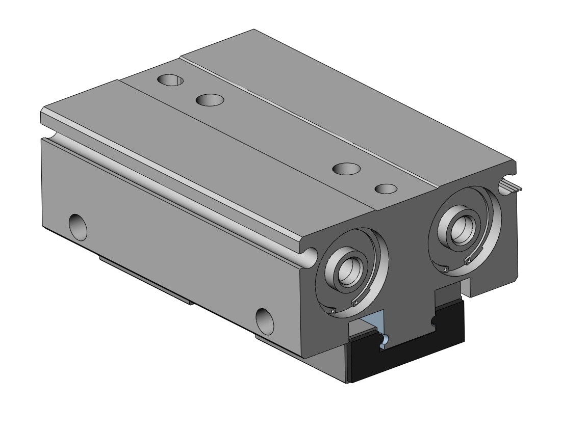 SMC MHF2-16D-M9NWL gripper, low-profile w/auto-sw, MHF2 GRIPPERS