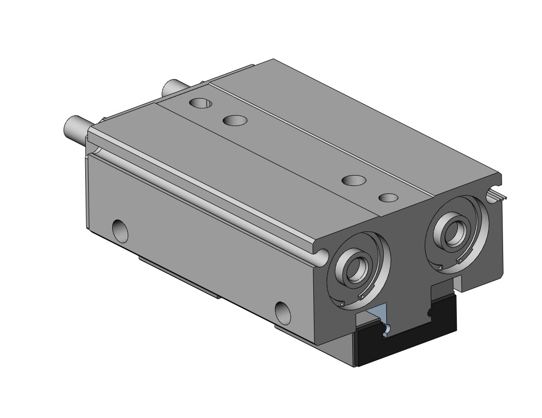 SMC MHF2-16D-M9NWSAPC-X83A1 cylinder, mhf2, low profile air gripper, GRIPPER