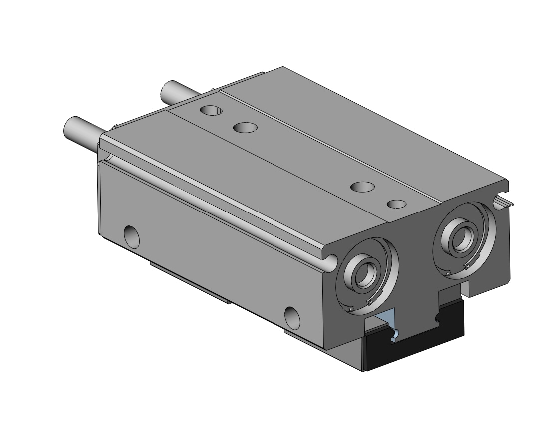 SMC MHF2-16D-M9NWSAPC-X83A2 cylinder, mhf2, low profile air gripper, GRIPPER