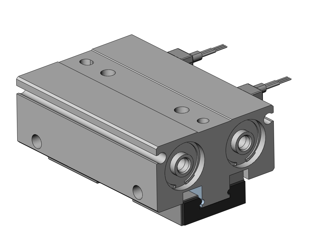 SMC MHF2-16D-M9PWVZ gripper, low-profile w/auto-sw, MHF2 GRIPPERS