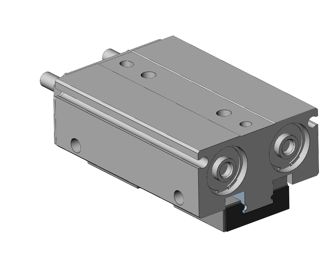 SMC MHF2-16D-X83A1 gripper, low-profile, MHF2 GRIPPERS