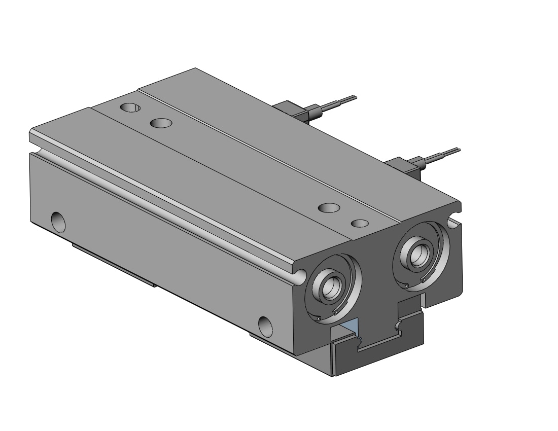 SMC MHF2-16D1-M9BVL gripper, low-profile w/auto-sw, MHF2 GRIPPERS