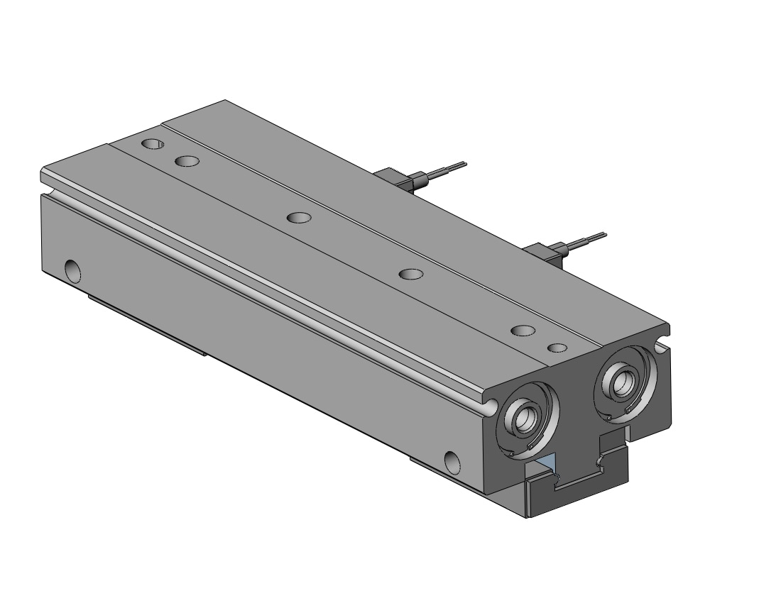 SMC MHF2-16D2-M9BVL gripper, low-profile w/auto-sw, MHF2 GRIPPERS