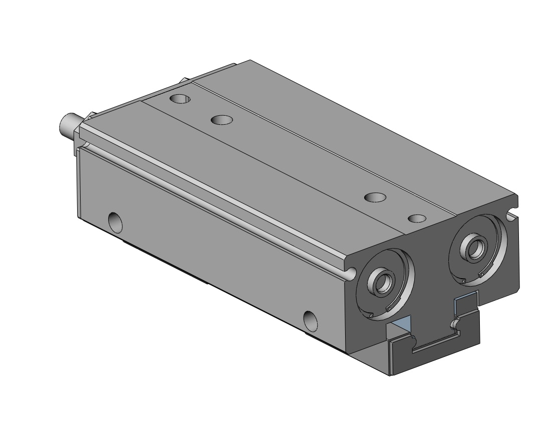 SMC MHF2-20D1-X83B1 cylinder, mhf2, low profile air gripper, GRIPPER