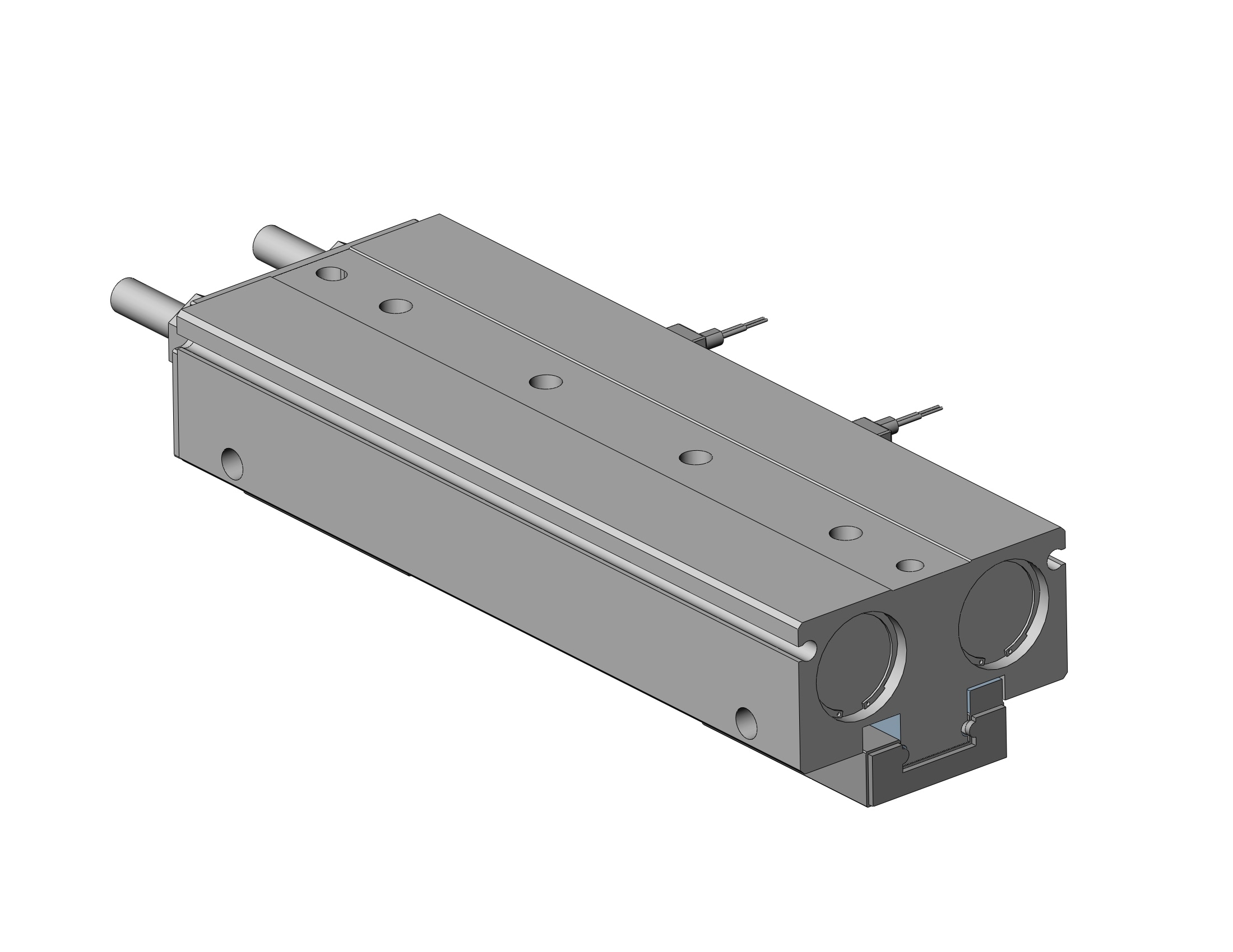 SMC MHF2-20D2R-M9BWVZ-X83A1 gripper, low-profile, MHF2 GRIPPERS