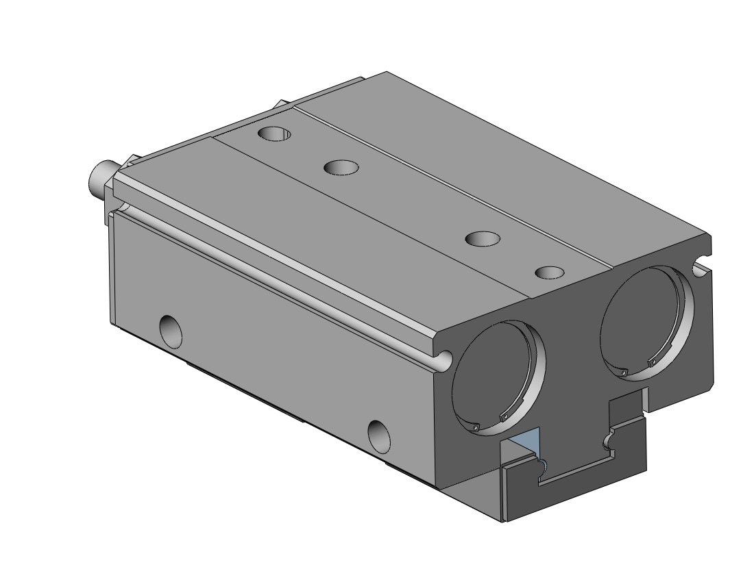 SMC MHF2-20DR-X83B1 gripper, low-profile, MHF2 GRIPPERS