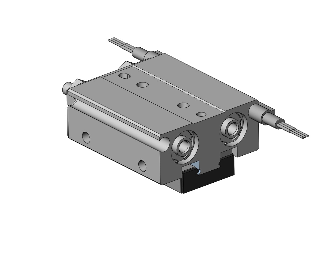 SMC MHF2-8D-M9NL-X83B1 cylinder, mhf2, low profile air gripper, GRIPPER