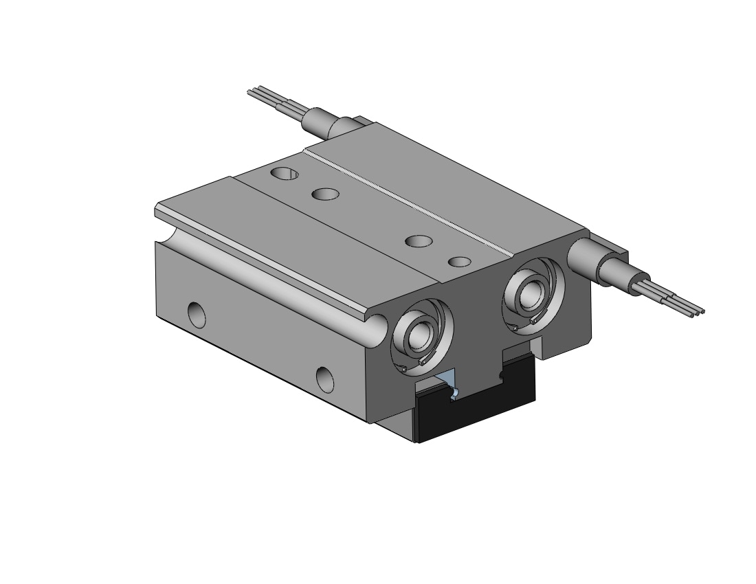 SMC MHF2-8D-M9NWL gripper, low-profile w/auto-sw, MHF2 GRIPPERS