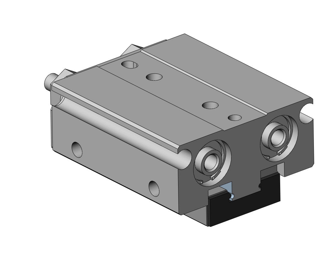 SMC MHF2-8D-X83B1 gripper, low-profile, MHF2 GRIPPERS