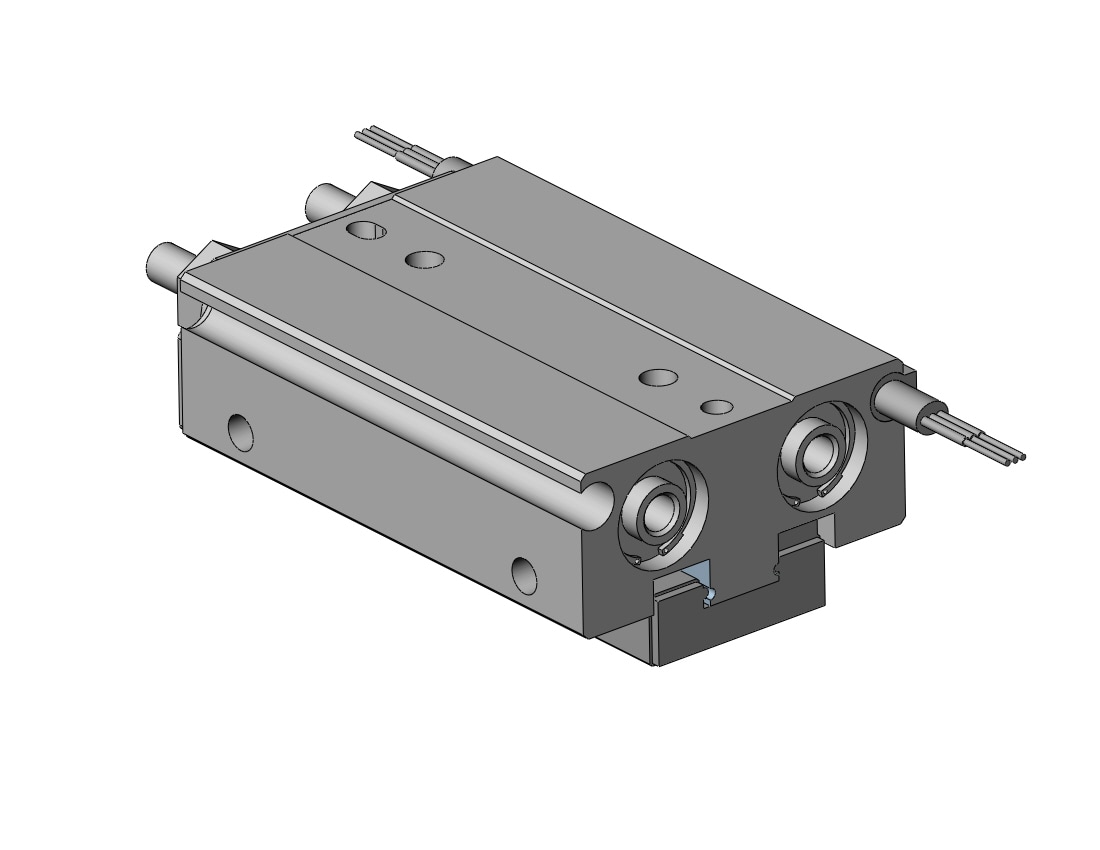 SMC MHF2-8D1-M9PWMBPC-X83A1 cylinder, mhf2, low profile air gripper, GRIPPER