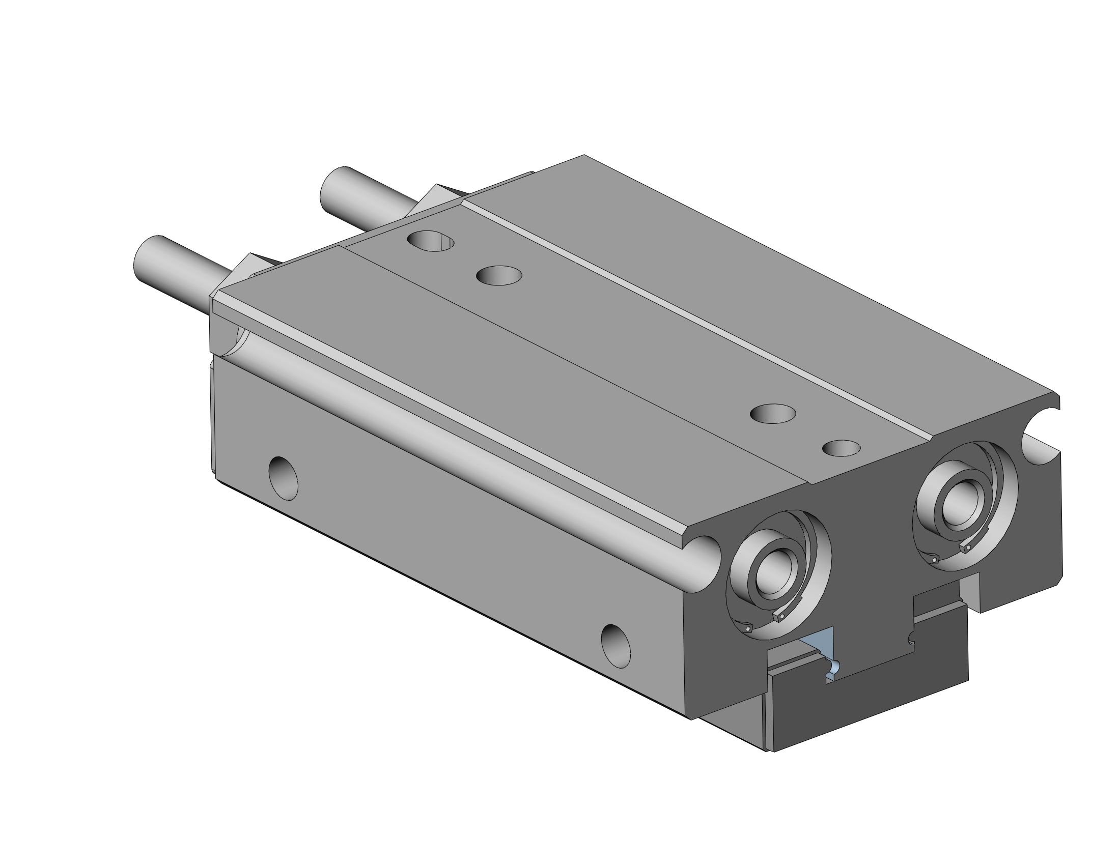 SMC MHF2-8D1-X83A2 cylinder, mhf2, low profile air gripper, GRIPPER