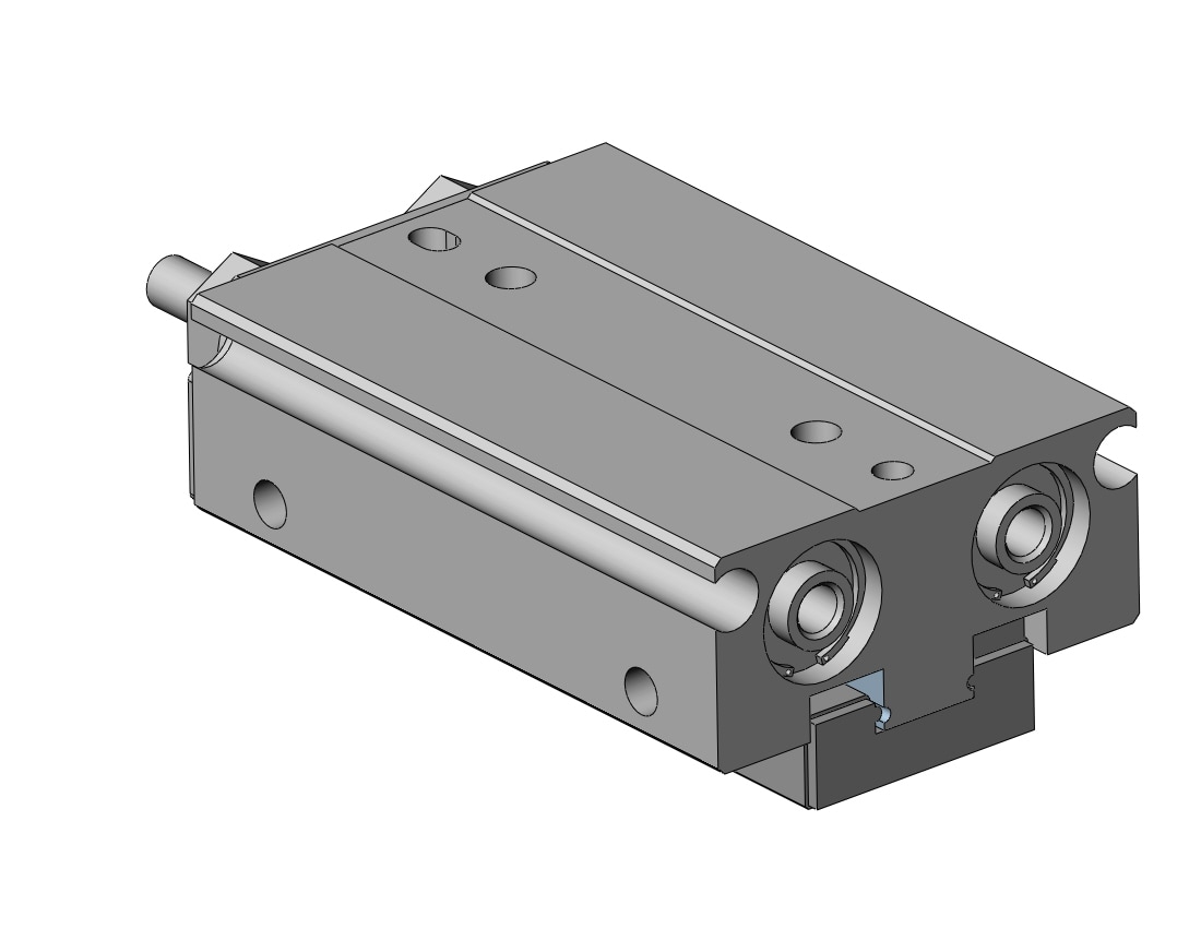 SMC MHF2-8D1-X83B1 gripper, low-profile, MHF2 GRIPPERS