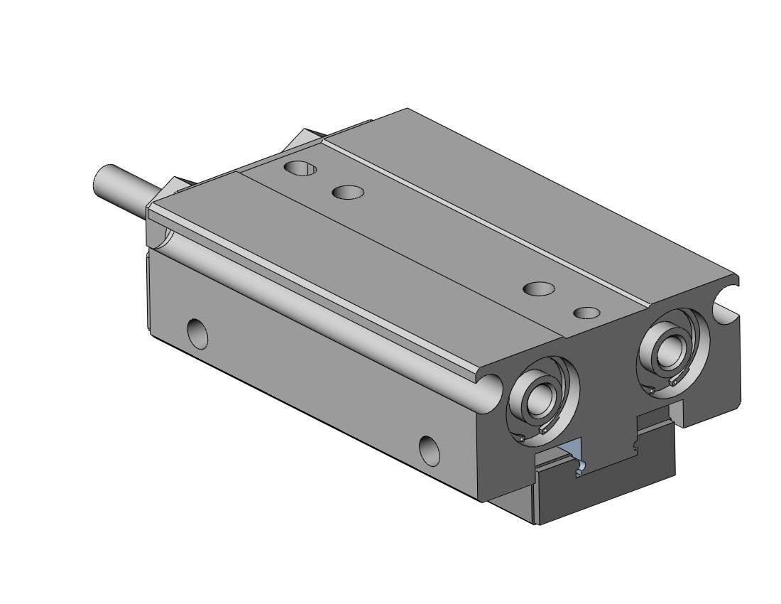 SMC MHF2-8D1-X83B2 cylinder, mhf2, low profile air gripper, GRIPPER